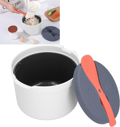 Microwave Rice Cooker, Portable High Temperature Resistant Steam Pot, Multifunctional Rice Steamer