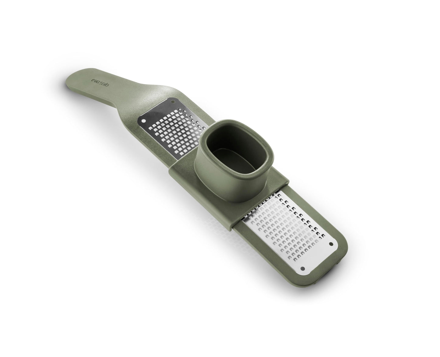 Eva Solo Green Tools Micro Grater, Green, Stainless Steel and Plastic, 11.31x2.34x2.73 Inches, 0.44 Pounds, Dishwasher Safe
