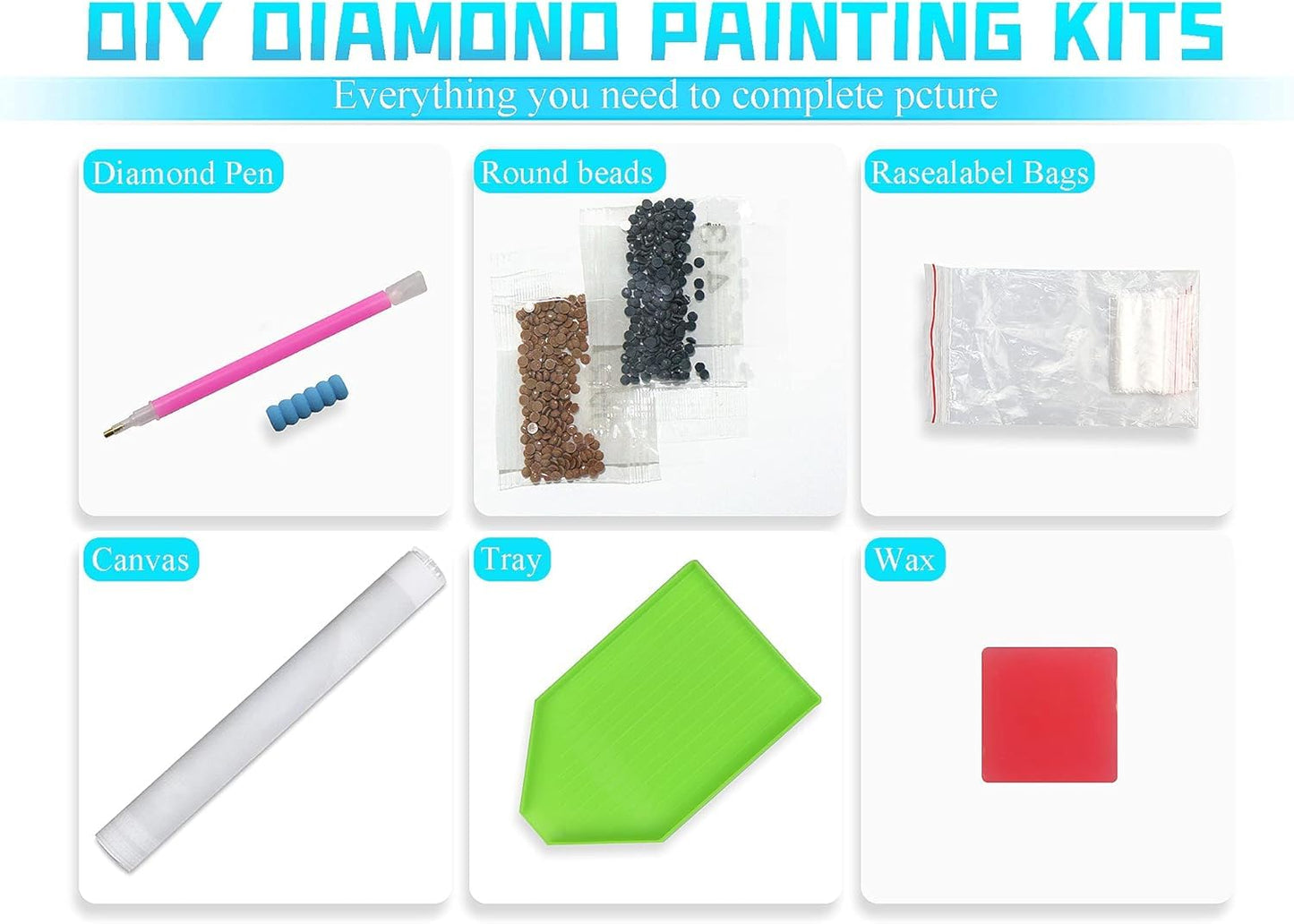 CEUHROG 4Pack Hummingbird Diamond Art Kits for Adults,DIY Bird Diamond Painting Kits Round Diamond Dots for Adults,5D Full Drill Painting Kit Art and Crafts for Adult Home Wall Decor14X14inch