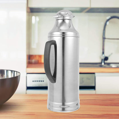 Hemoton 2L Stainless Steel Vacuum Insulated Flask, Thermal Kettle for Hot and Cold Drink, Tea Coffee Dispenser