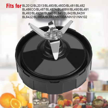 Replacement Blender Part, Environmentally Friendly Juicer Bottom Blade with 7 Fins, Stainless Steel