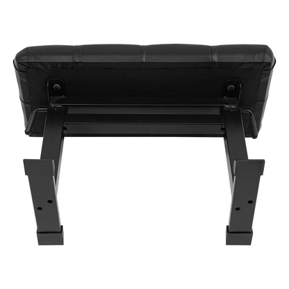 VitaChicuy Height Adjustable Piano Bench Hydraulic Lifting Keyboard Stools with P U Modern Leather Heavy Duty Piano Stool Sponge Lining Music Bench Seat for Bedrooms Living Rooms Entryways