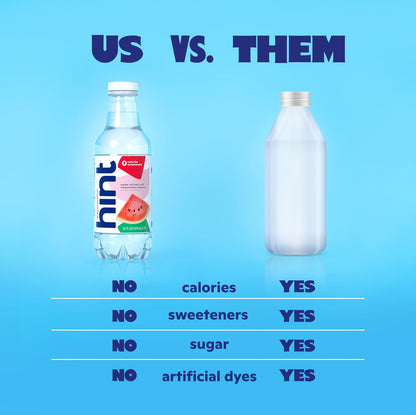 Hint Bottled Water, Best Sellers Variety Pack Bundle - Purified Flavored Water with Zero Calories, Sugar Free, Natural Flavors - 16 Fl Oz (Pack of 24)