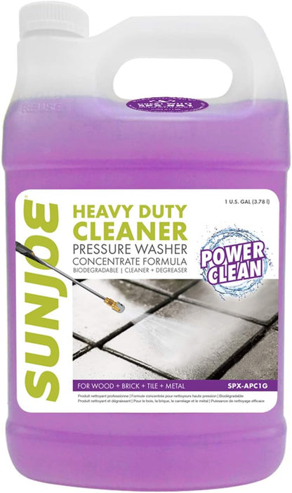 1 SPX-APC1G Sun Joe House and Deck All-Purpose Pressure Washer, Concentrated Cleaner and Degreaser, Unscented, Gallon