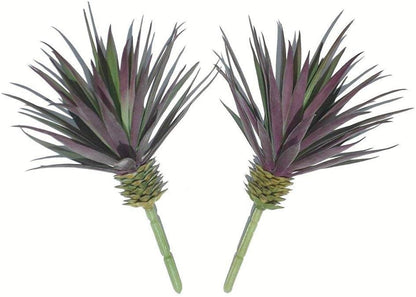 Mixed Artificial Succulent Flowers Plants - Unpotted Decor Stems Faux Succulents Bulk Assorted Picks for Indoor Wall