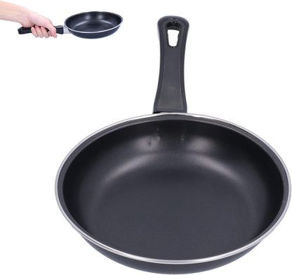 AUNMAS Nonstick Frying Pan, Mini Stainless Steel Cooking Pan, Thickened Wall Skillet for Induction Cooker