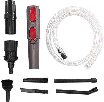 Car Kit Sewing Machine Vacuum, 26×19×6, 9pcs Mini Micro Vacuum Cleaners Adapter Tool