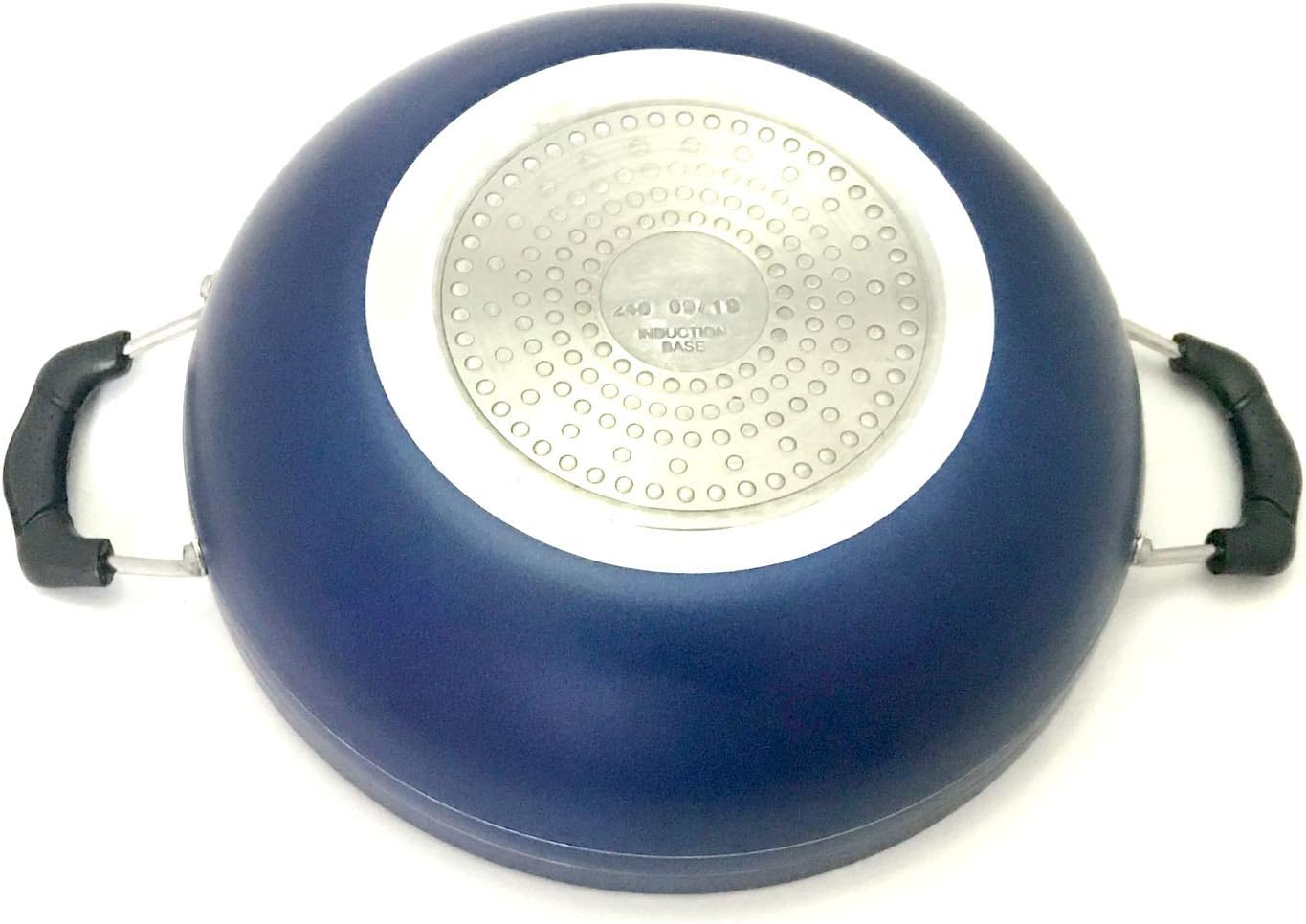 Deep Kadhai Aluminium Non Stick Kadai with Glass Lid, Multipurpose Cooking Pan