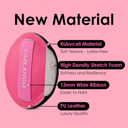 5Pcs Makeup Sponge For Foundation Concealer And Powder, Latex Free Blender Sponge For Natural And Easy Makeup Soft Long-lasting And Beginner-friendly, Green, Medium