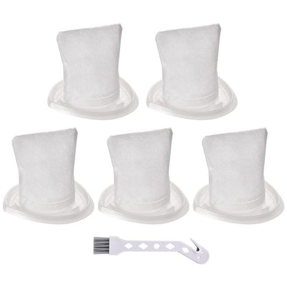 Anewise EVF100 Filter Replacement for Black and Decker HNV220B HNV215B HNV115J HNV115B BDH1200NVAV BDH7200CHV BDH9600CHV Hand Vacuum, Replace Part # 90590689, 5 Pack, Not for HNVC220B