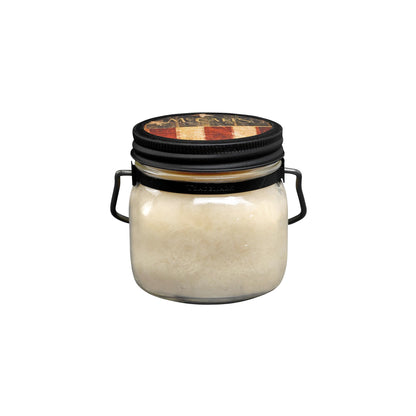 McCall’s Candles | Gardenia | 16 oz Two-Wick Scented Candle | USA-Poured | Vintage Mason Jar with Carrying Handle | Fresh Floral Gardenia Fragrance