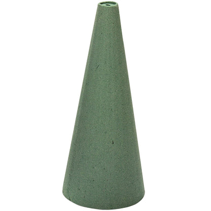 FloraCraft Floral Desert DryFōM Cone 3.8 Inch x 8.8 Inch Green