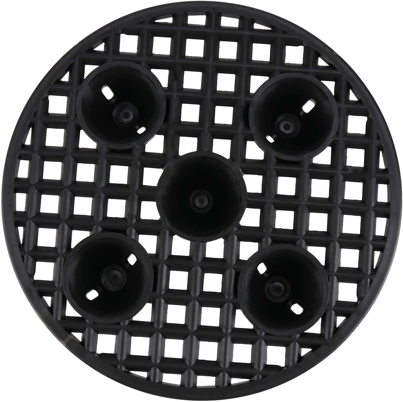 TAICHEUT 30 8 Inch PCS Plant Level Pot Elevator, Heavy Duty Round Plastic Saucer Riser Run off Tray Big Potted Stand