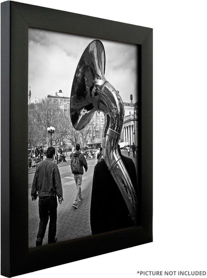 Craig Frames Contemporary Picture Frame, 8 x 10 Inch, Black