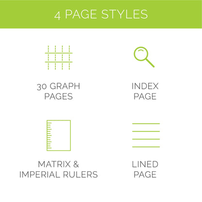 Rocketbook Matrix Smart Reusable Graph Notebook | Eco-friendly, Digitally Connected Isometric Notebook | Deep Space Gray, Letter Size (8.5" x 11") with Pen, Cloth, and App Included