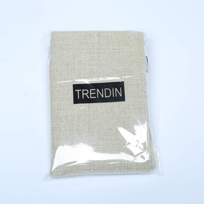 TRENDIN Decorative Throw Pillow Cover 20x12 inch Rustic Look Black Welcome to Our Porch Cushion Case