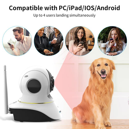VSTARCAM Pet Camera with Laser, 3MP 2.4GHz WiFi Interactive Dog & Cat Laser Toy with Night Vision, Motion Detection Alerts, APP Remote Control Indoor Security Camera for Pet Monitoring
