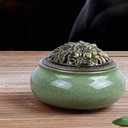 120pcs/box Natural Lavender Spiral Incense Coils, Buddhist Incense