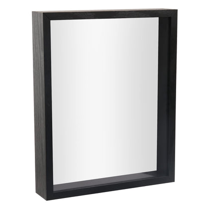8x10 Shadow Box Frame, Memory Display Case Box, 8x8 Shadow Box Picture Frame 3D, Black,1 Pack