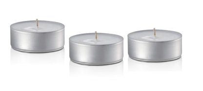 Premium Unscented 12 Hour Oversize Mega Tea Lights Candle in Aluminum Cups for Home Décor, Wedding Receptions, Romantic Dinner, Restaurants, Spa, Hotels, Holiday Decorations and Ambience - Set of 240