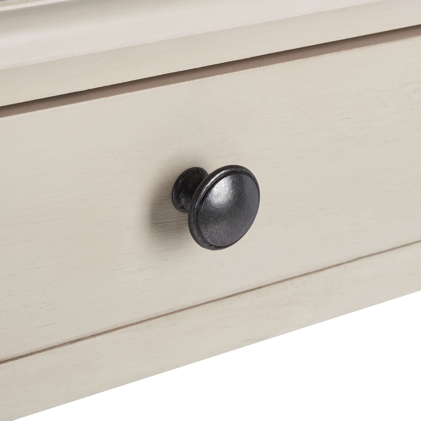 SAFAVIEH Home Collection O'Mara Taupe 2-Drawer Computer Table Office Desk