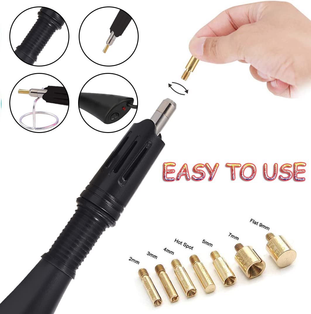 Epesl Bedazzler Kit with Rhinestones, Hot Fixed Gems Craft Applicator - Diamond Painting Pen, Wax Pencil, Tweezers, Tray, Cleaning Brush, Picker Rhinestones Crystals for DIY Clothes Shoes