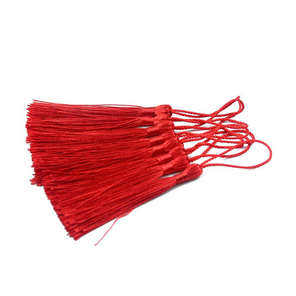 Aokbean 30 pcs Skeleton Keys 100 pcs Tassel for Diy Crafts