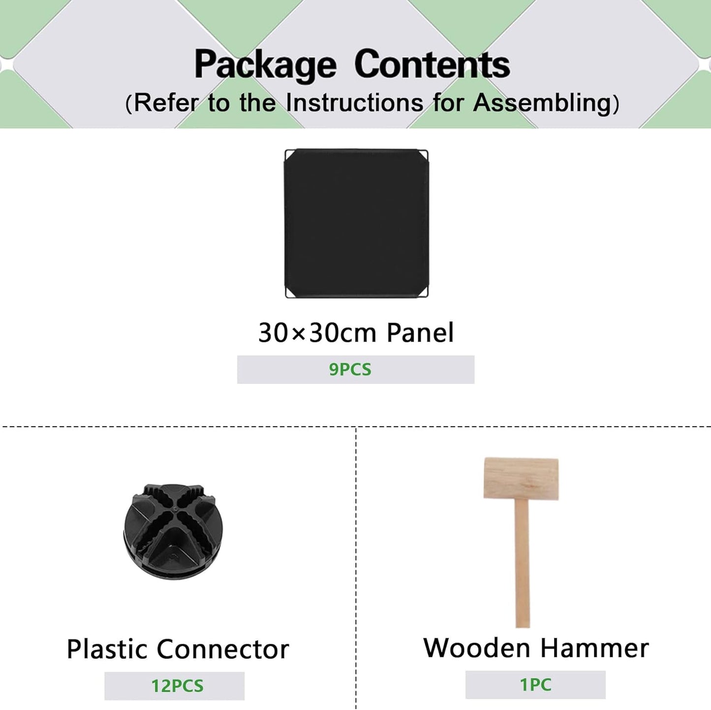 2-Cube Closet 12.4" 12.4" 24.8" C&AHOME Cube Storage, Organizer Units, Plastic Storage Shelves, DIY Book Shelf, Modular