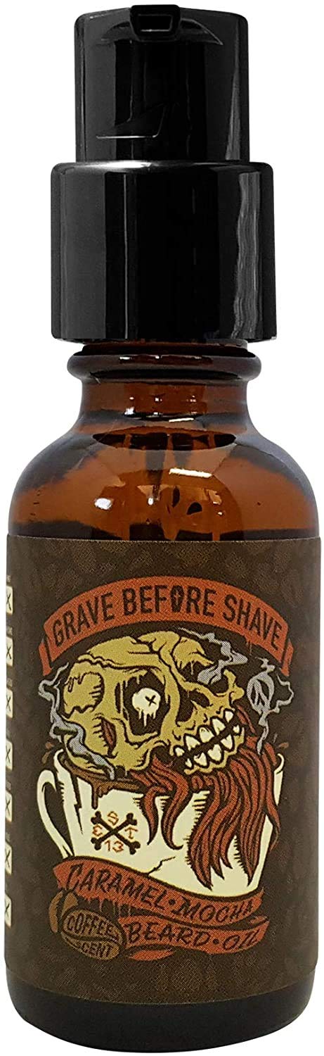 Grave Before Shave Beard Oil (Cigar Blend) 4 oz. Bottle