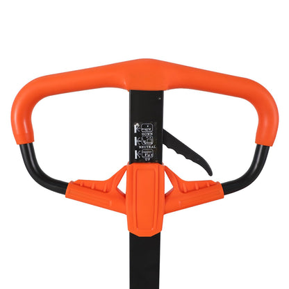 T Tory Carrier Pallet Jack, 5500 Lb. Capacity 21 x 48 Forks Mannual Pallet Truck, Hand Trucks with Replacement Load Wheels