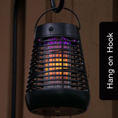 PIC Portable Solar Insect Killer Torch (FLPT), Bug Zapper and Flame Accent Light, Kills Bugs on Contact