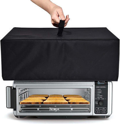 Air Fry Countertop Oven Waterproof Heat-Resistant Dust-Proof Cover Case for Ninja SP101/SP351/SP201, Black