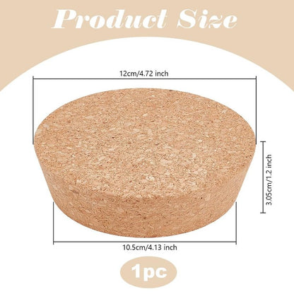 OLYCRAFT Large Cork Stoppers 4.1~4.7 Inch Cork Bottle Stoppers Tapered Corks Plugs Corks Canning Jar Lids Wood Tapered Plugs Wooden Taper Stopper for Kitchen Wedding Favor Canning