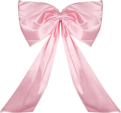 Skiennix Large Pink Bow Decor - 24 x 36 Inches | Perfect for Baby Showers & Birthday Parties