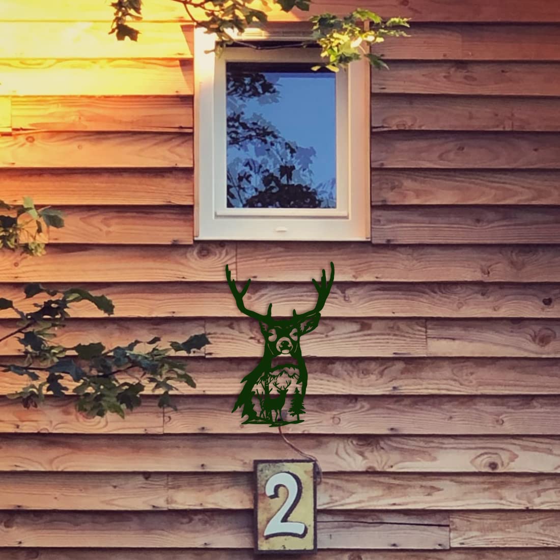 Deer Head Wall Hanging Resin Silicone Mold, Deer Epoxy Casting Mold for Wall Hanging Mount Home Office Decoration, DIY Crafts Door Wall Art Party Decoration