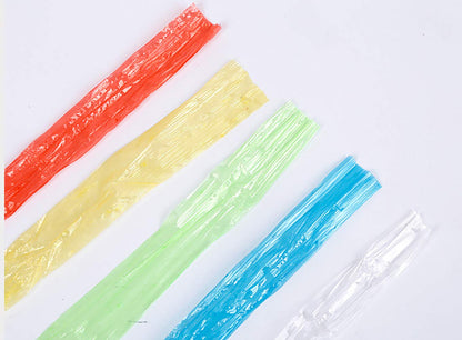 800m Length 2-3cm Width Polyester Nylon Plastic Rope Twine for Packing,Carrying,Hanging,Gardening,Arts and Crafts, Bundling Parcels and Wedding, Decorations,Gift,One Roll