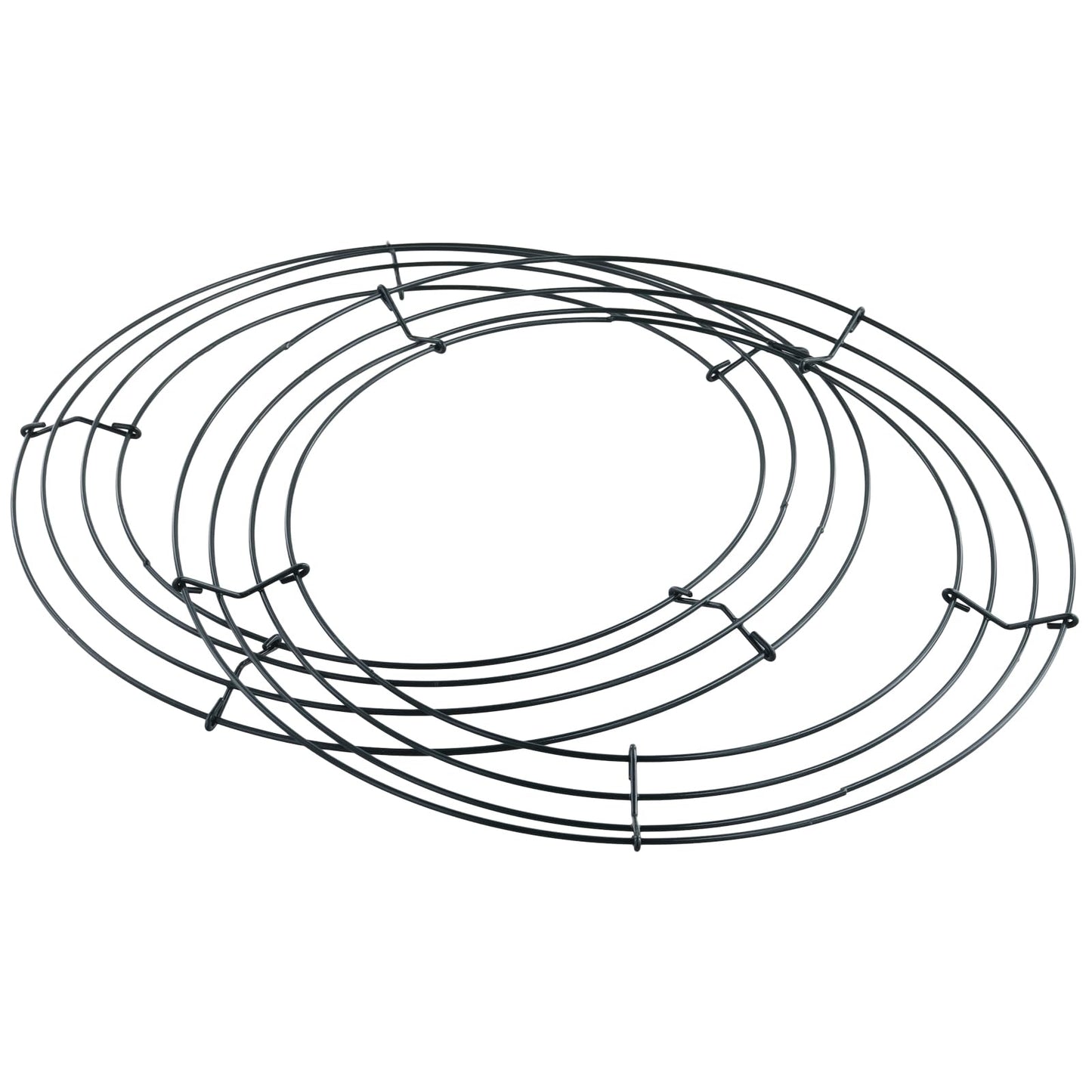 KINJOEK 15 Pack 12 Inch Wire Wreaths Frames, Wreath Forms Wreath Rings, Round Wire Frames for Wreaths, Christmas Decoration