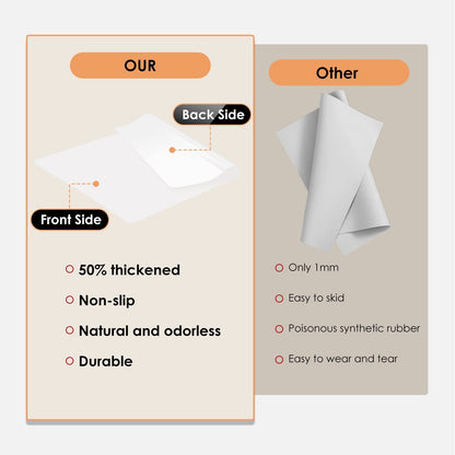 Large Silicone Heat Resistant Mat for Air Fryer 23.6"x31.5", Silicone Mats for Kitchen Counter, Nonslip Silicone Placemat for Countertop Protector, Nonstick Waterproof Craft Mat, KitchenRakuTable Mat
