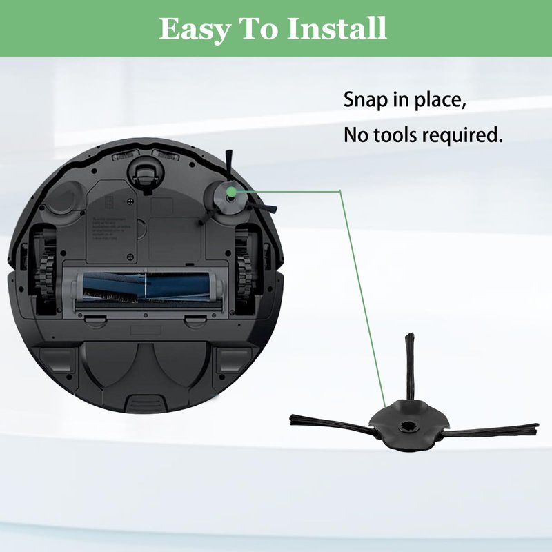 JZSTARINGE Side Brushes Replacement for Shark RV2310, RV2310AE, AV2310, AV2310AE, RV2300, RV2300S, RV2320S, RV2302, RV2302AE, RV2360AE, UR2350AE, UR2360S Matrix Plus Robot Vacuum Cleaner