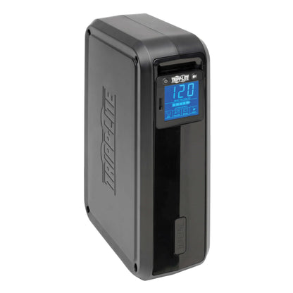 Tripp Lite 1000VA Smart UPS Battery Back Up, 500W Tower, 8 Outlets, LCD Display, AVR, USB, Tel / DSL / Coax Protection, 3 Year Warranty & $250,000 Insurance (SMART1000LCD) Black