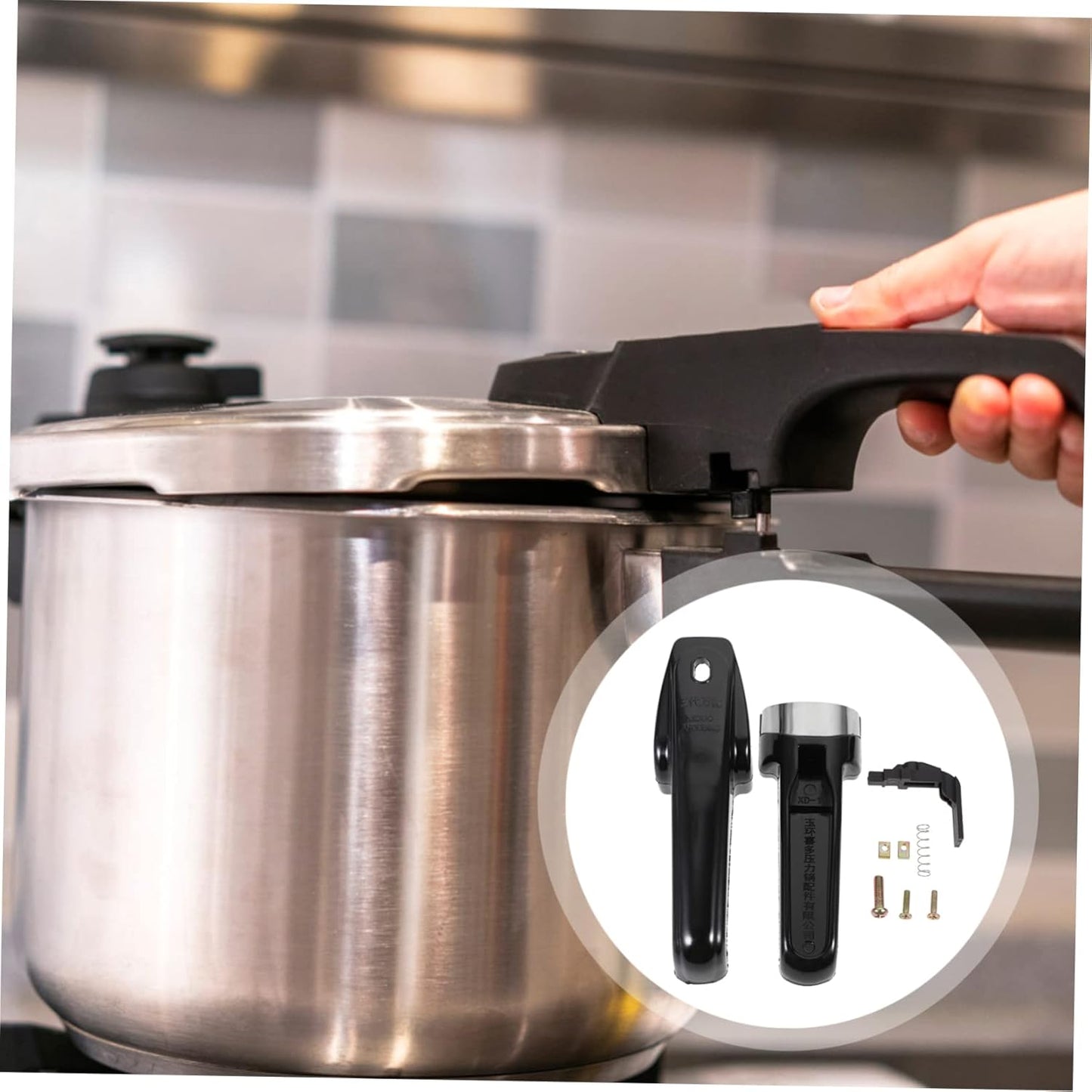 1 Set Pressure Cooker Handle, Universal Replacement Handle for Pressure Pot