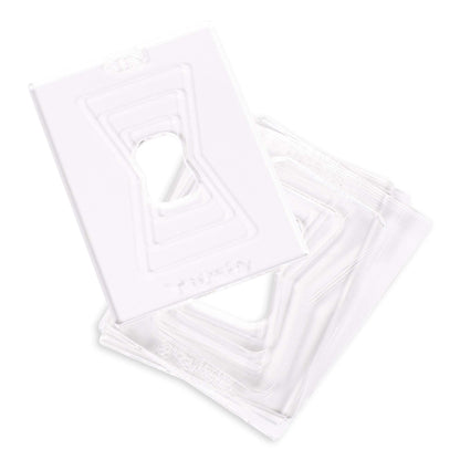 MLIS Nested WW Butterfly - Acrylic Router Inlay Templates for Precise Wood Inlay Designs by Tarter Woodworking (MLIS) Multiple Layer Inlay System, Works with Router Inlay kit, Made in USA