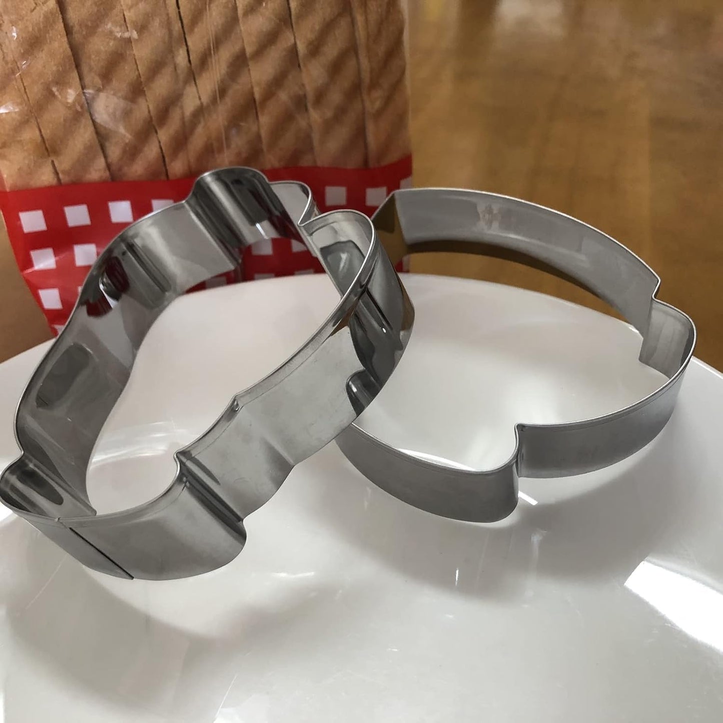 Large Coffee Cup Cookie Cutter Set - 4 Piece Coffee Mug, Hot Cocoa Mug, Teacup Cookie Fondant Biscuit Cutters