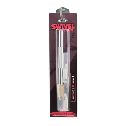 EHDIS 360° Swivel Blade Craft Knife – Precision Rotary Cutter for Intricate Designs | Effortless Curves on Paper, Vinyl, Model Making, Art, Working-Stencil, Crafting
