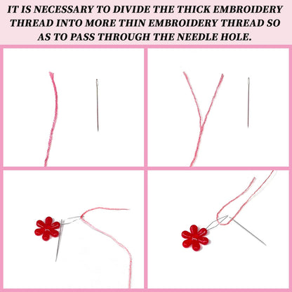 INFUNLY 4 Pack Tropical Plants Embroidery Kit for Beginners Adults Cactus Embroidery Starter Kit Punch Needle Embroidery Kits Palm Leaf Cross Stitch Kits with Patterns Instructions for DIY