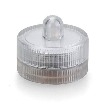 KITOSUN Submersible LED Lights cr2032 Battery Powered Underwater Waterproof LED Tea Light Candles for Events Wedding Centerpieces Vase Floral Xmas Holidays Home Decor Lighting(Pack of 12) (Purple)
