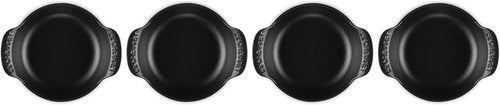 Le Creuset Enameled Cast Iron Mini Round Braiser Set - 3 Qt, Matte Black | Gourmet Cooking Essential