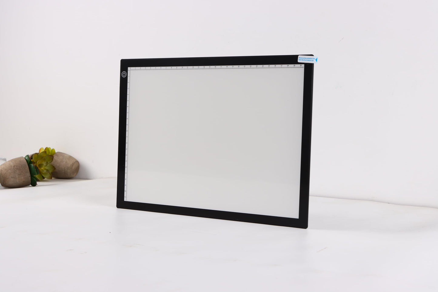 A3 LED Tracing Light Box丨Light Pad - Copy Board with Full-Edge Ruler Frame丨3 Adjustable LED, Premium Acrylic for Art, Drawing, Sketch, Animation, Design, Tattoo, Diamond Painting, X-ray Viewing