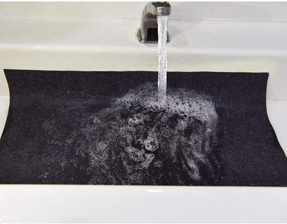 Under The Sink Mat for Cabinet, Drawer, Kitchen Tray Drip, 36in x 24in, Absorbent and Waterproof