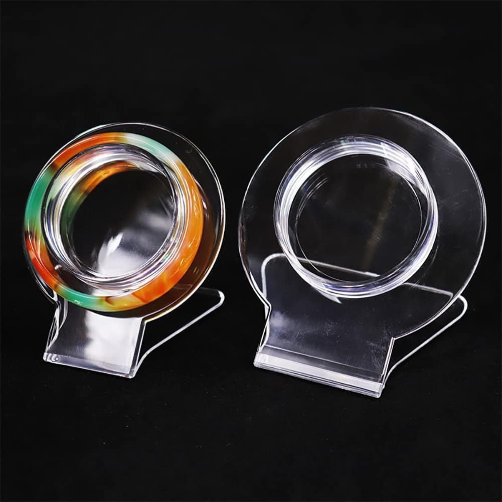 Clear Acrylic Bracelet Display Stands, Bangle Organizer Rack, Jewelry Holder